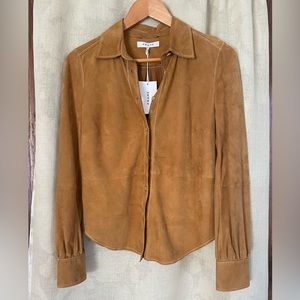 Frame Suede blouse